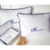 Housse de Couette et 2 Taies d'Oreiller en Coton - Personnalisable