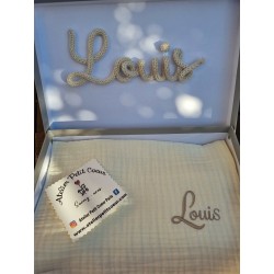 Housse de Couette en Gaze de Coton pour Lit Bébé - Douceur et Confort