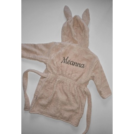 Peignoir enfant personnalisable
