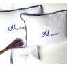 Housse de Couette et 2 Taies d'Oreiller en Coton - Personnalisable