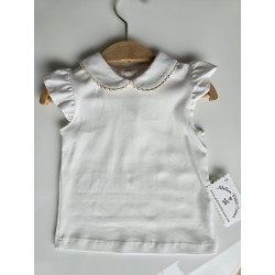 Robe d’été en gaze de coton avec détails en crochet