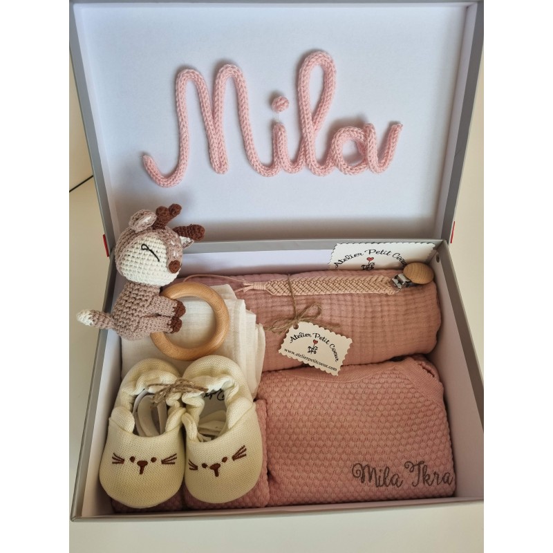 Coffret bichette (avec broderie)