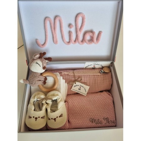 Coffret bichette (avec broderie)