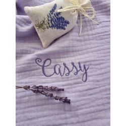 coffret douce lavande + broderie