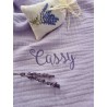 coffret douce lavande + broderie